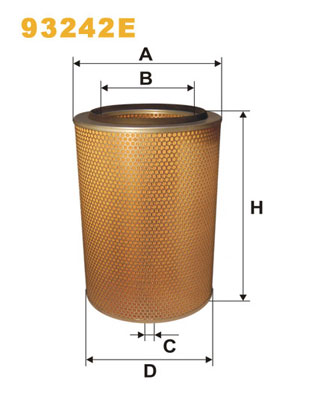 Filtru aer 93242E WIX FILTERS