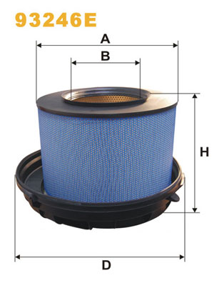 Filtru aer 93246E WIX FILTERS