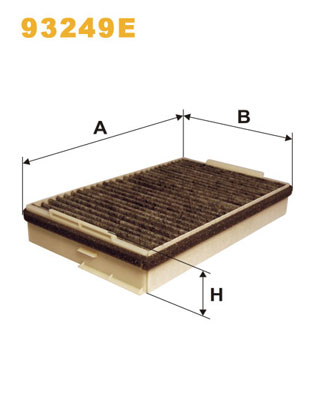 Filtru, aer habitaclu 93249E WIX FILTERS