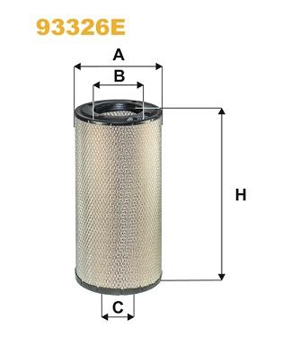 Filtru aer 93326E WIX FILTERS