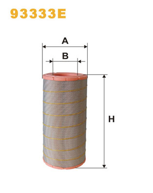 Filtru aer 93333E WIX FILTERS