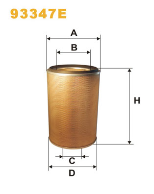 Filtru aer 93347E WIX FILTERS