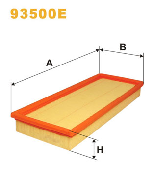 Filtru, aer habitaclu 93500E WIX FILTERS