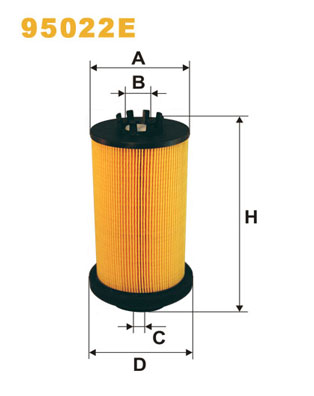 Filtru combustibil 95022E WIX FILTERS