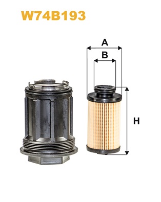 Filtru aditiv W74B193 WIX FILTERS