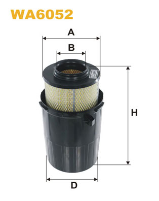 Filtru aer WA6052 WIX FILTERS