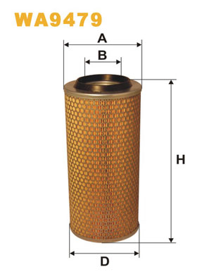 Filtru aer WA9479 WIX FILTERS