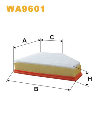 Filtru aer WA9601 WIX FILTERS