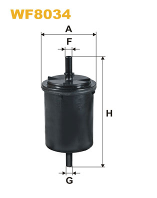 Filtru combustibil WF8034 WIX FILTERS