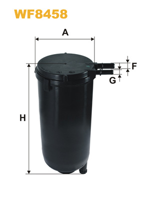 Filtru combustibil WF8458 WIX FILTERS