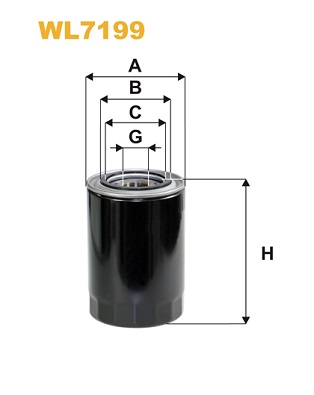 Filtru ulei WL7199 WIX FILTERS
