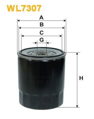 Filtru ulei WL7307 WIX FILTERS