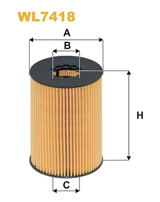 Filtru ulei WL7418 WIX FILTERS
