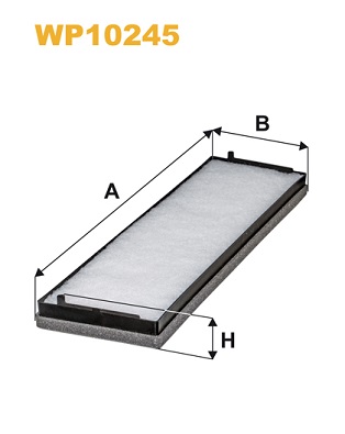 Filtru, aer habitaclu WP10245 WIX FILTERS
