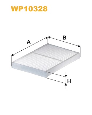 Filtru, aer habitaclu WP10328 WIX FILTERS