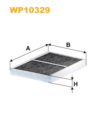Filtru, aer habitaclu WP10329 WIX FILTERS