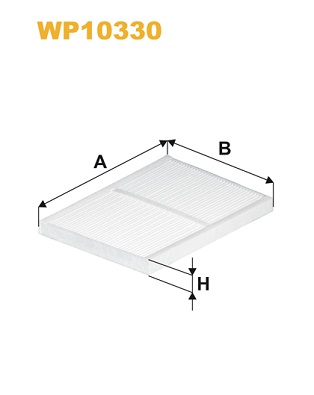 Filtru, aer habitaclu WP10330 WIX FILTERS