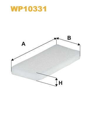 Filtru, aer habitaclu WP10331 WIX FILTERS