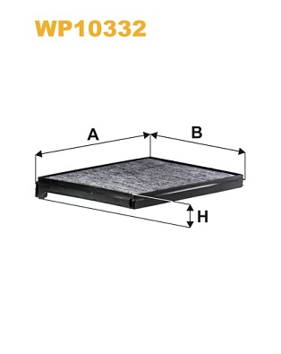 Filtru, aer habitaclu WP10332 WIX FILTERS