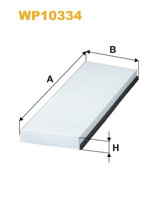 Filtru, aer habitaclu WP10334 WIX FILTERS