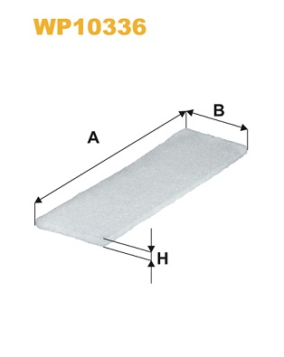Filtru, aer habitaclu WP10336 WIX FILTERS