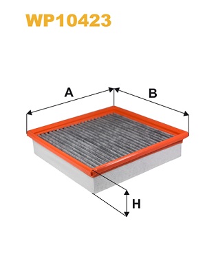 Filtru, aer habitaclu WP10423 WIX FILTERS