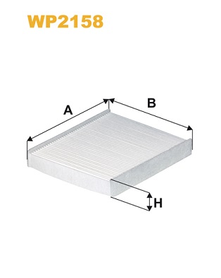 Filtru, aer habitaclu WP2158 WIX FILTERS