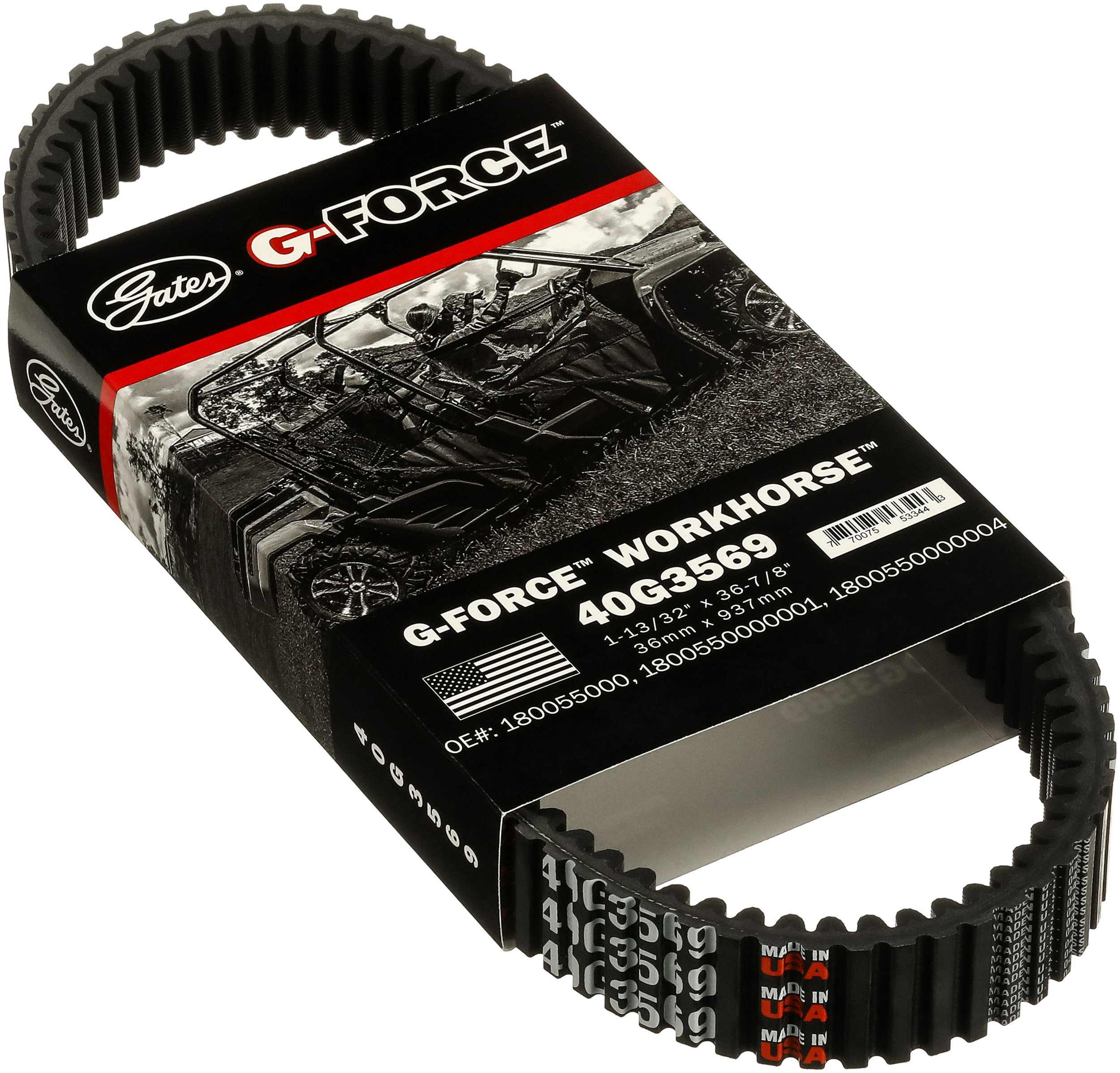 Curele de transmisie CVT 40G3569 GATES
