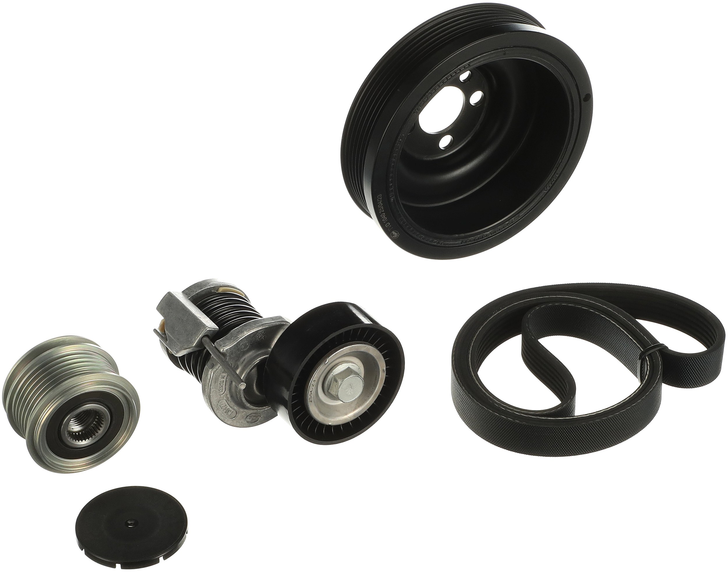 Set curea transmisie cu caneluri K046PK1070 GATES