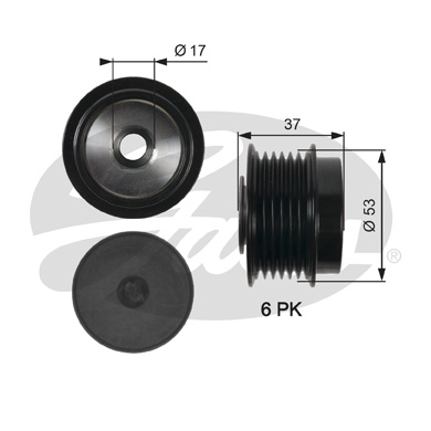 Sistem roata libera, generator OAP7015 GATES