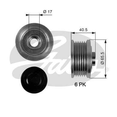 Sistem roata libera, generator OAP7032 GATES