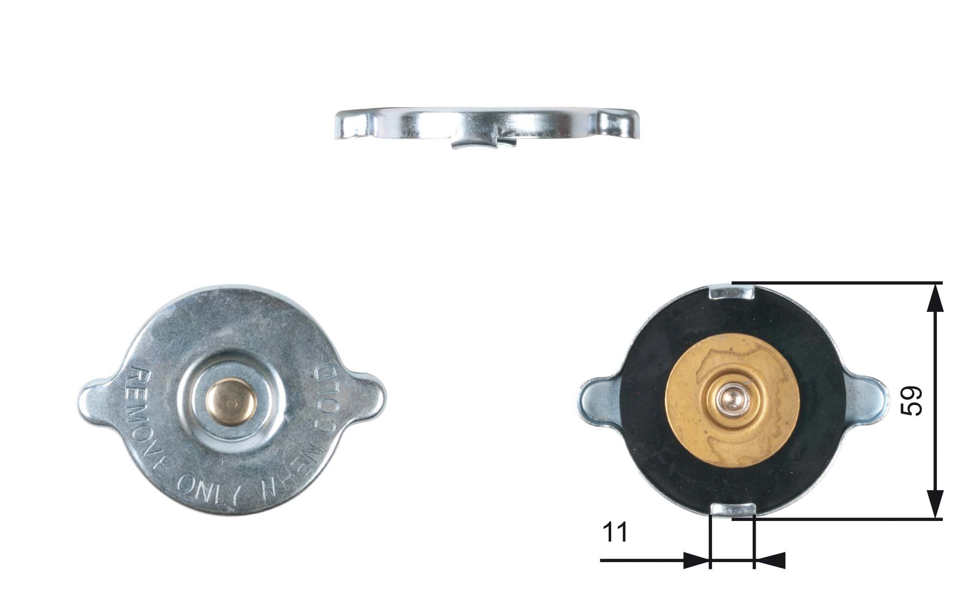 Buson,radiator RC117 GATES