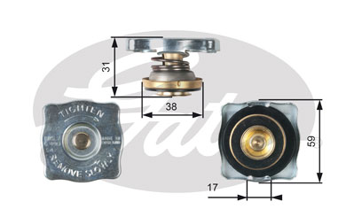 Buson,radiator RC130 GATES