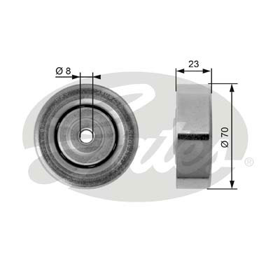 Rola intinzator,curea transmisie T36161 GATES