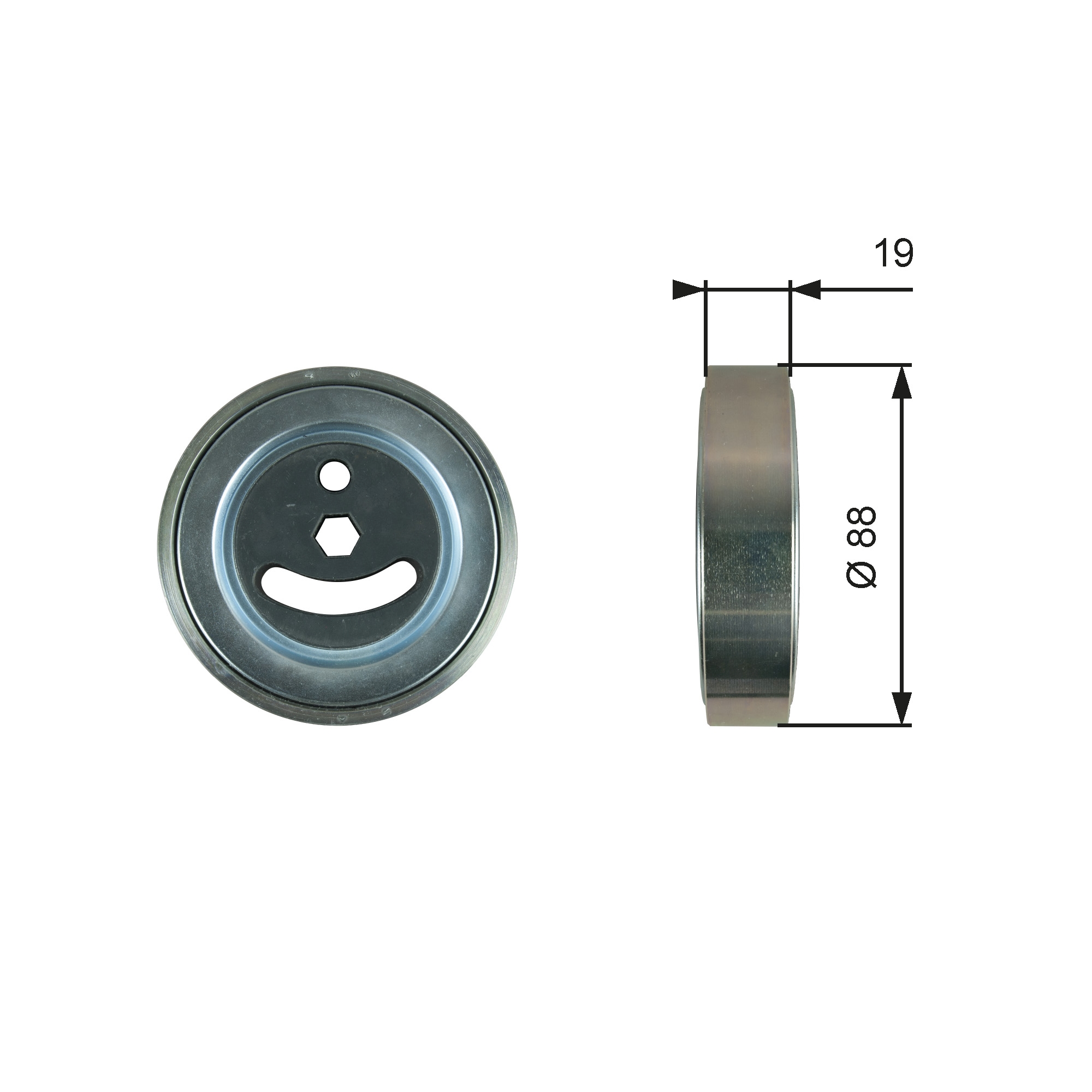 rola intinzator,curea transmisie T36280 GATES