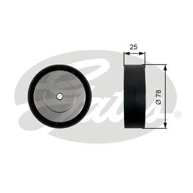 Rola ghidare/conducere, curea transmisie T36450 GATES