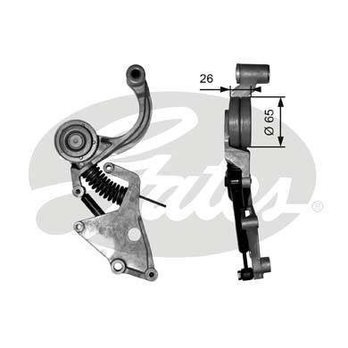 Intinzator curea, curea distributie T38404 GATES