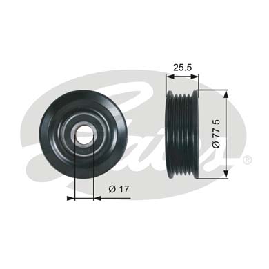 Rola intinzator,curea transmisie T38478 GATES