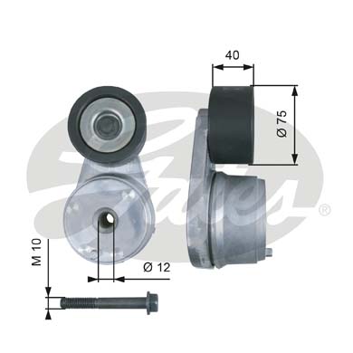 Intinzator curea, curea distributie T38508 GATES