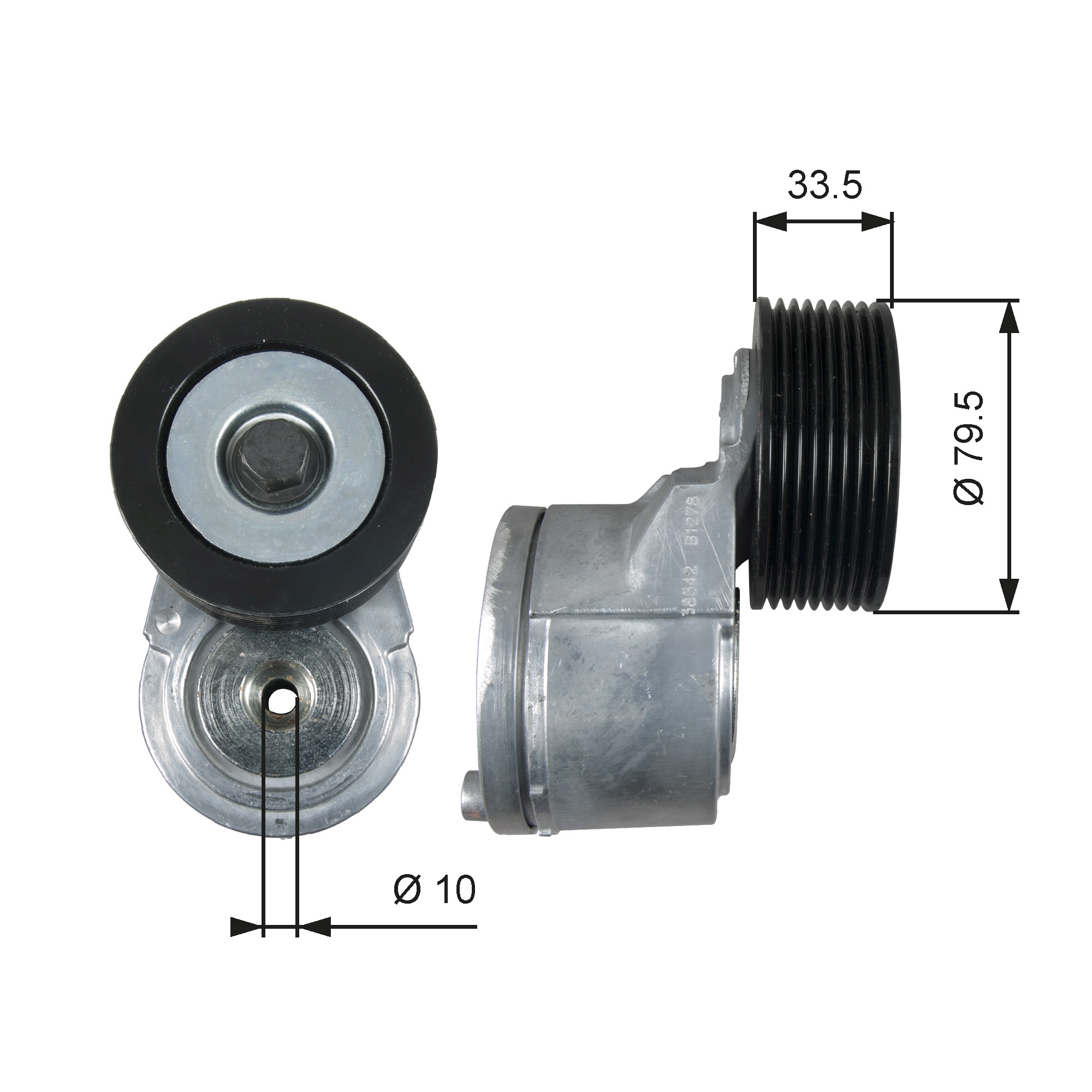 Intinzator curea, curea distributie T38542 GATES