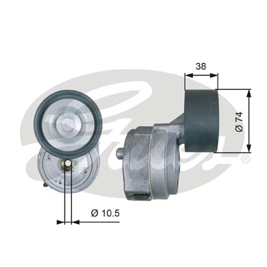 Intinzator curea, curea distributie T38600 GATES