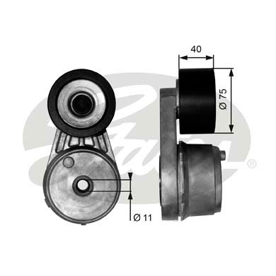 Intinzator curea, curea distributie T38645 GATES