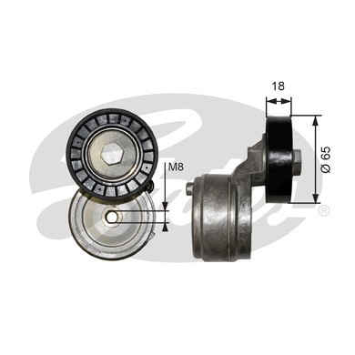 Intinzator curea, curea distributie T38652 GATES