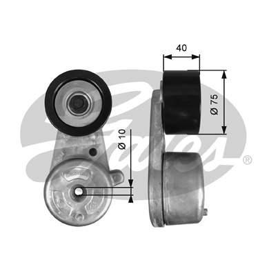 Intinzator curea, curea distributie T38720 GATES