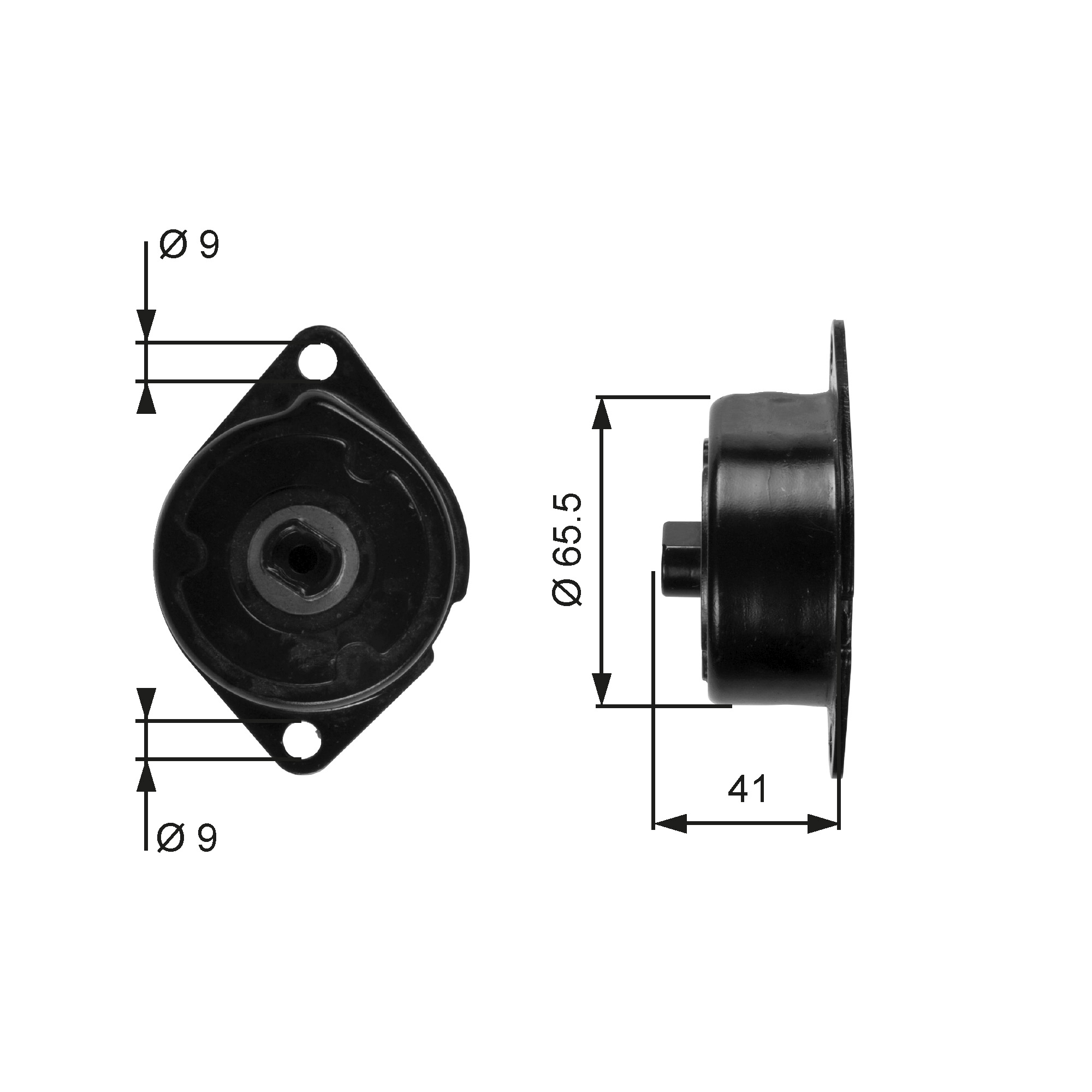 Intinzator curea, curea distributie T39091 GATES