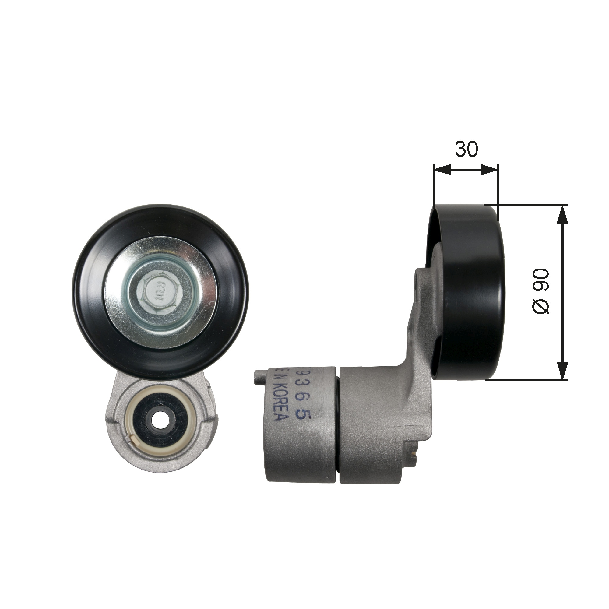 Intinzator curea, curea distributie T39150 GATES