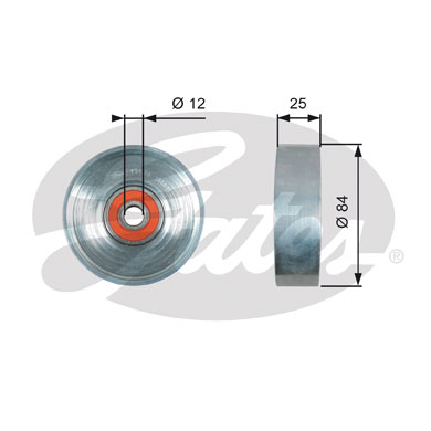 Rola intinzator,curea transmisie T39178 GATES