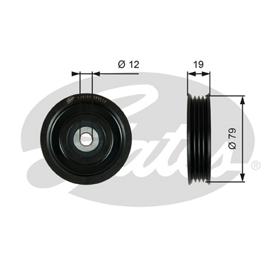 Rola intinzator,curea transmisie T39184 GATES