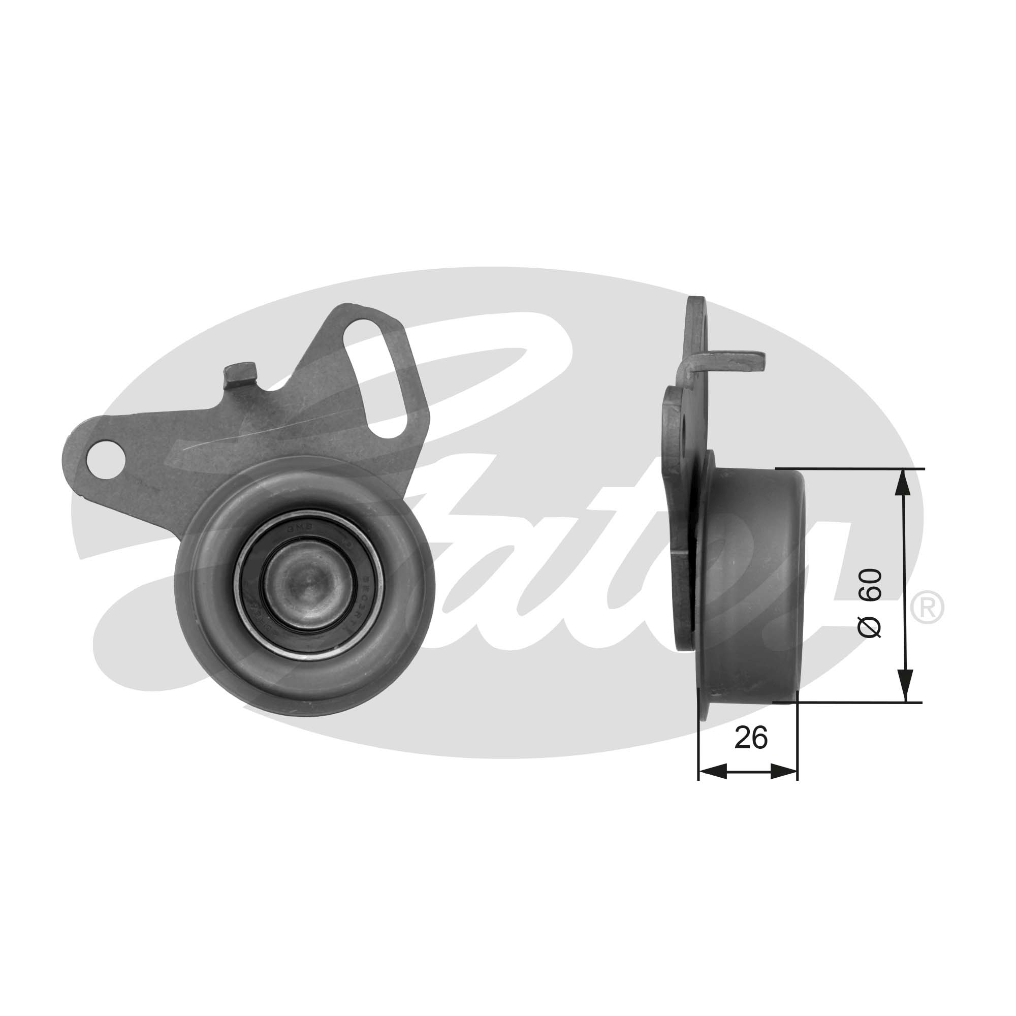 rola intinzator,curea distributie T41043 GATES