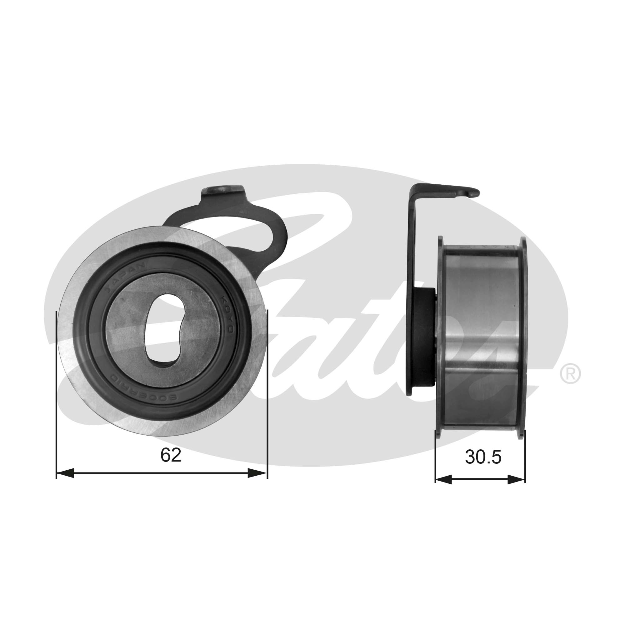 rola intinzator,curea distributie T41077 GATES